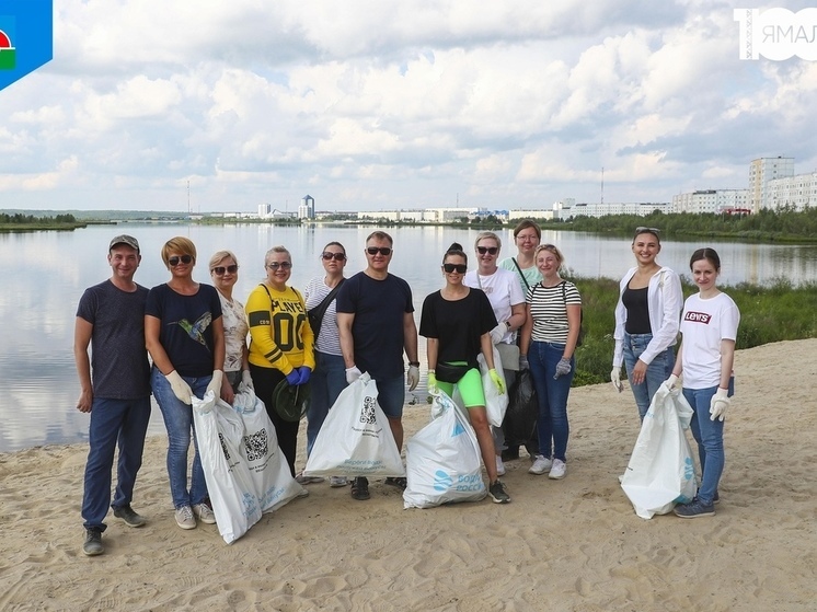 В Надымском районе на большой ямальский субботник вышли 800 человек