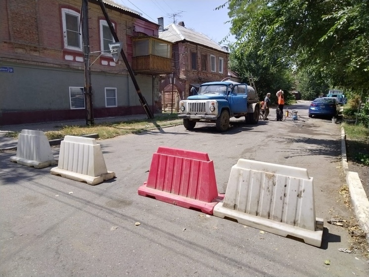 В центре Астрахани заменили сети канализации