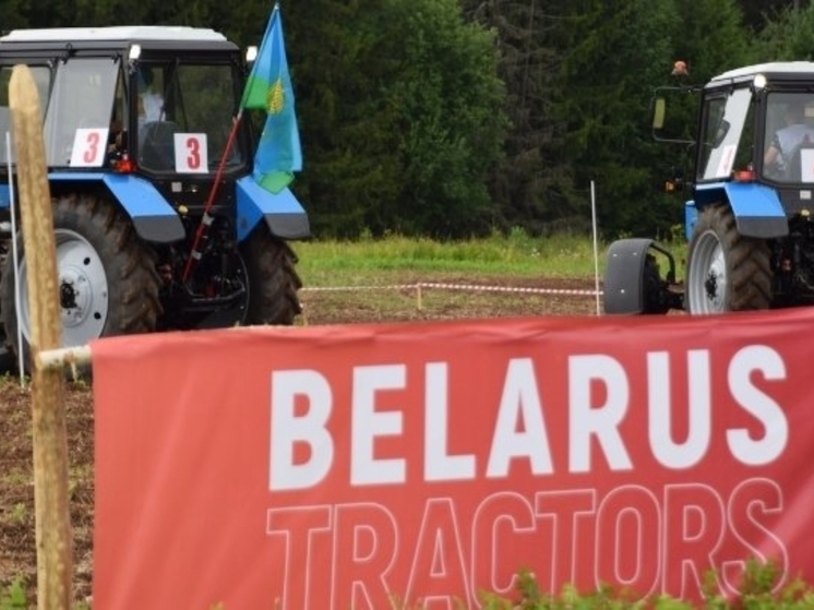 Международные соревнования по тракторному биатлону прошли в Удмуртии 22 июля