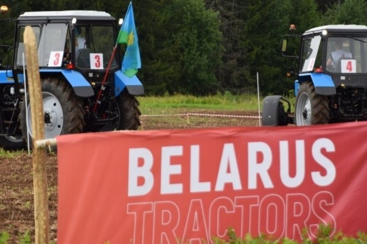 International tractor biathlon competitions were held in Udmurtia on July 22