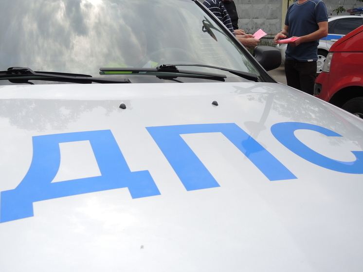 В Серпухове мотоцикл столкнулся с иномаркой