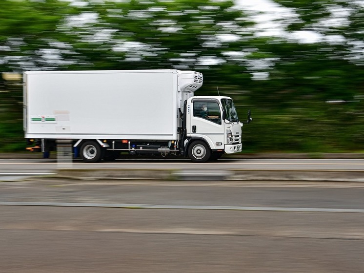 Baza: в Рязанской области кустарный БПЛА взорвался под колесами грузовика