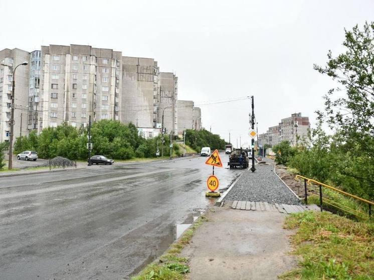 В Мурманске отремонтировали шесть участков дорог