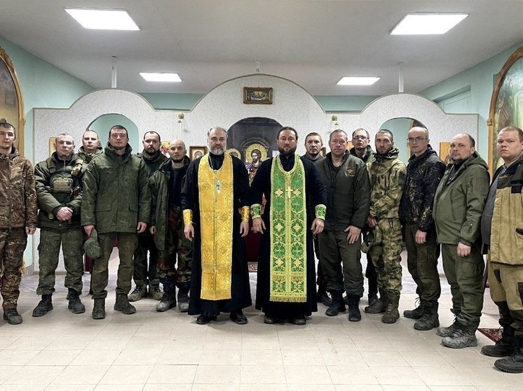 Московские священнослужители создали храм для бойцов в зоне СВО