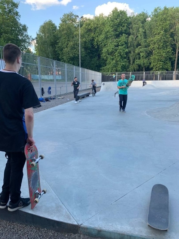 В Серпухове провели спортивную игру «Game of skate»