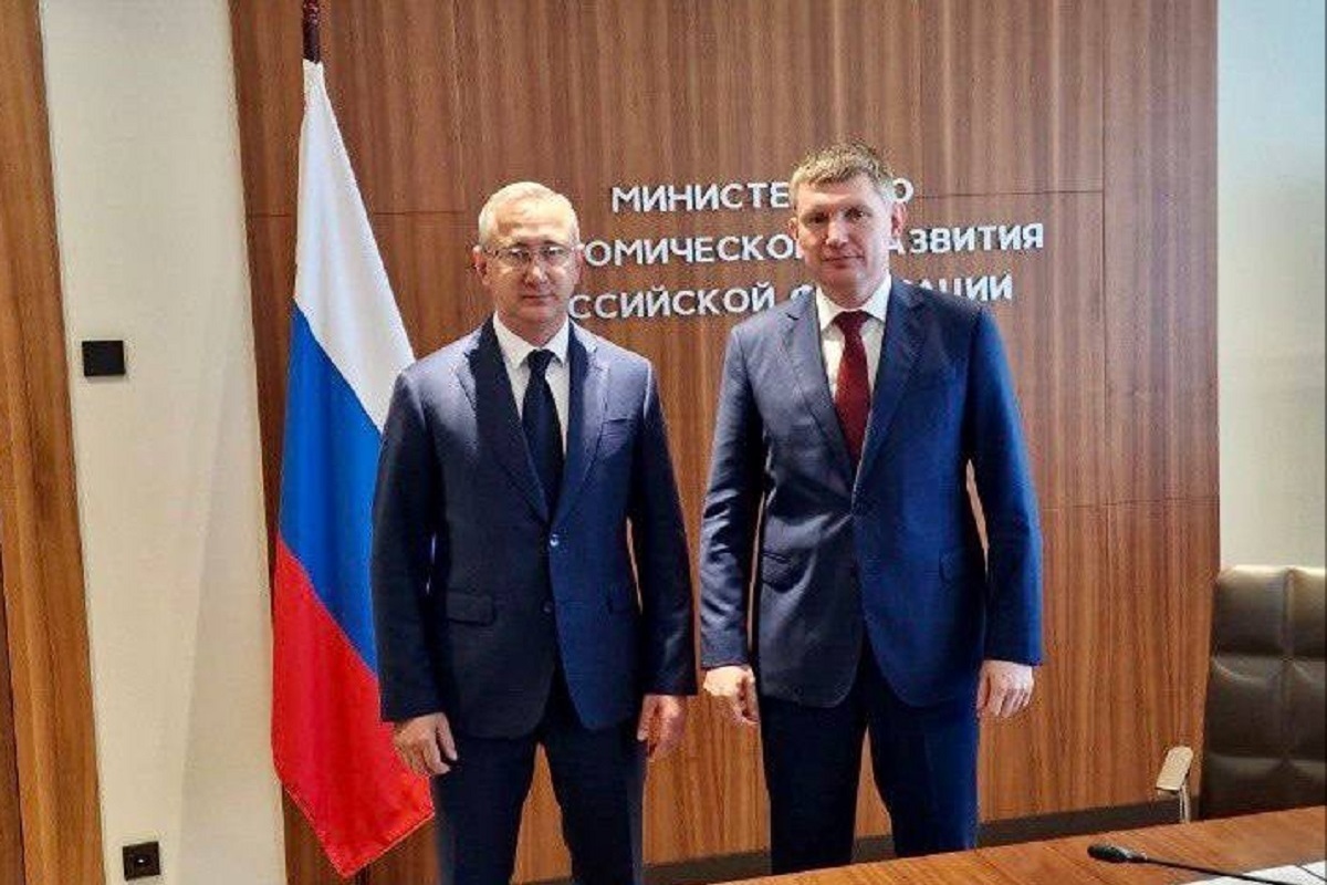 Шапша обсудил вопросы ОЭЗ в Калужской области с главой Минэкономразвития РФ