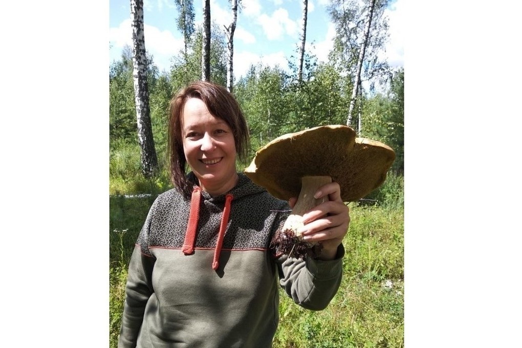 Эколог Виолетта Черная нашла под Рязанью белый гриб весом в 2,5 кг