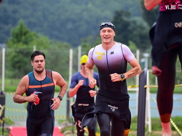 В Приморье прошел фестиваль триатлона Vladivostok Half Triathlon