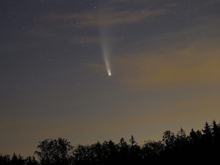 Москвичка позвонила в полицию, приняв комету за беспилотник