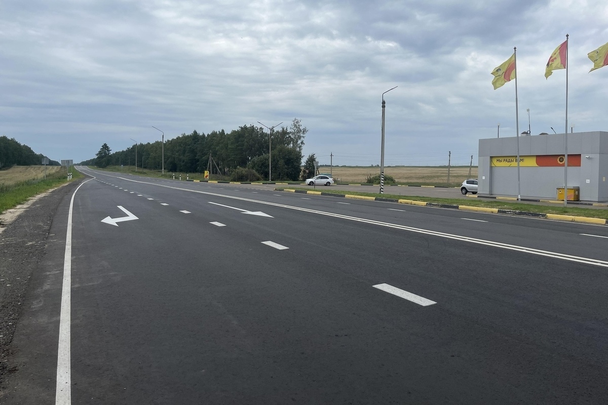 Двухэтапный ремонт трассы «Брянск-Новозыбков»-Погар завершился