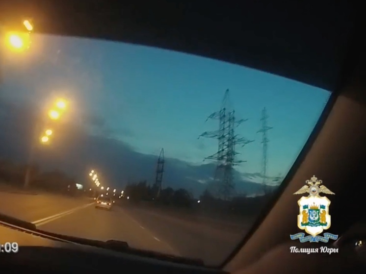 Пьяный водитель в Нижневартовске устроил гонки как в кино