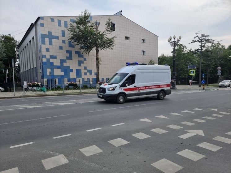 Очевидцы: жительница Сахалина выпала из окна пятого этажа и погибла