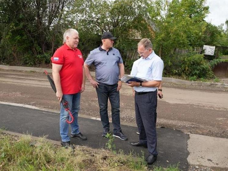 Мэр Красноярска проверил благоустройство Октябрьского района