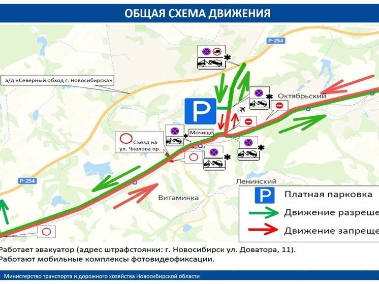 В Новосибирске перекроют проезд на Восточном шоссе во время фестиваля на аэродроме «Мочище»