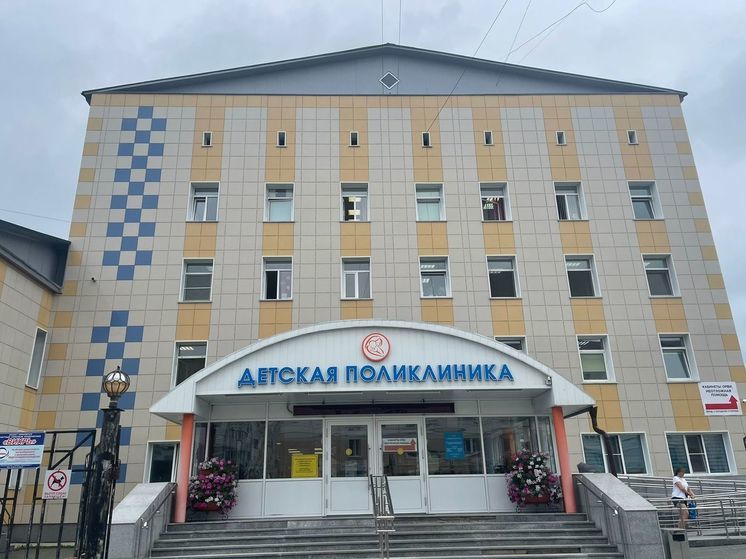 Капремонт в детской поликлинике Южно-Сахалинска вышел на финишную прямую