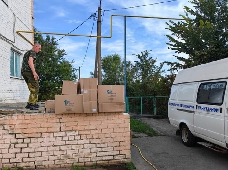 Орловский Россельхознадзор доставил в полевой госпиталь в Белгородской области посылку для раненых солдат