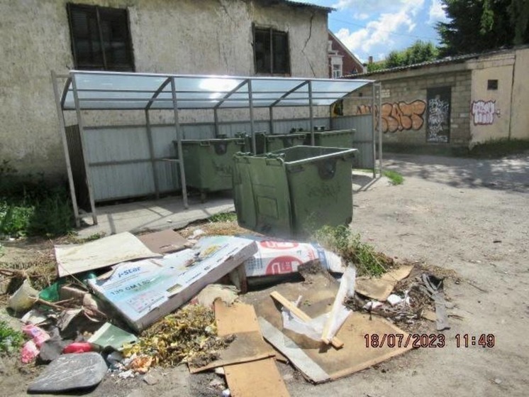 Калининградское министерство природы проверило состояние мусорных площадок