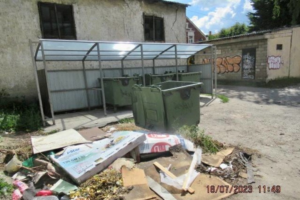 Калининградское министерство природы проверило состояние мусорных площадок