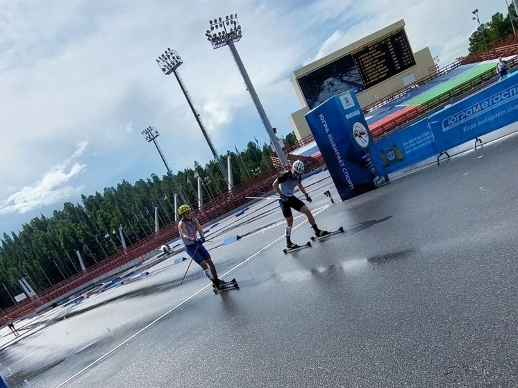 Представитель Санкт-Петербурга выиграл персьют на чемпионате России по лыжероллерам в Югре