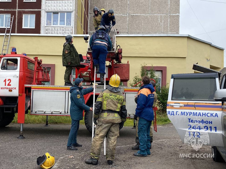 Тело мужчины обнаружили на крыше магазина в Мурманске