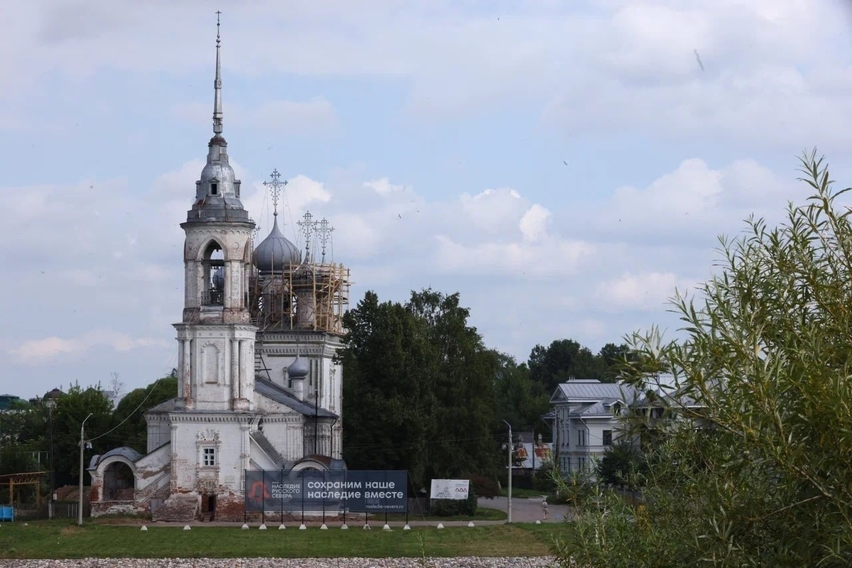 Церковь Сретения в Вологде реставрируют на средства благотворительного фонда
