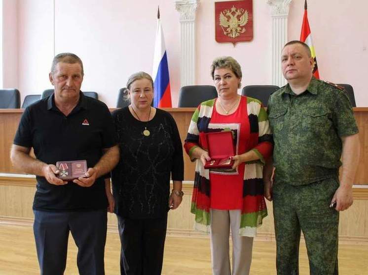 В Курской области вручили награды семьям погибших в ходе СВО бойцов