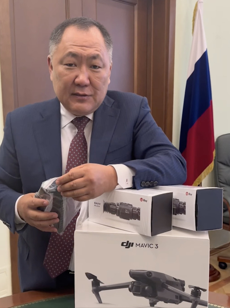  Кара-оол направил участникам СВО еще одну партию дорогостоящей техники