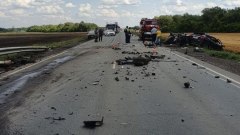 В Бузулукском районе на трассе случилась страшная авария
