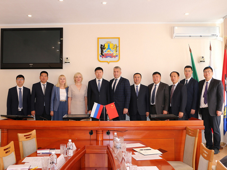 В Хабаровск прибыла делегация из города Цзямусы