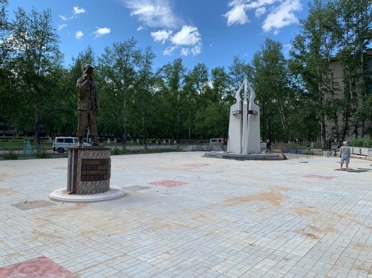 Мемориал в честь героев СВО в Краснокаменске достроят в августе