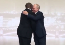 Владимир Путин вечером 27 июля открыл приём в честь гостей саммита «Россия-Африка»