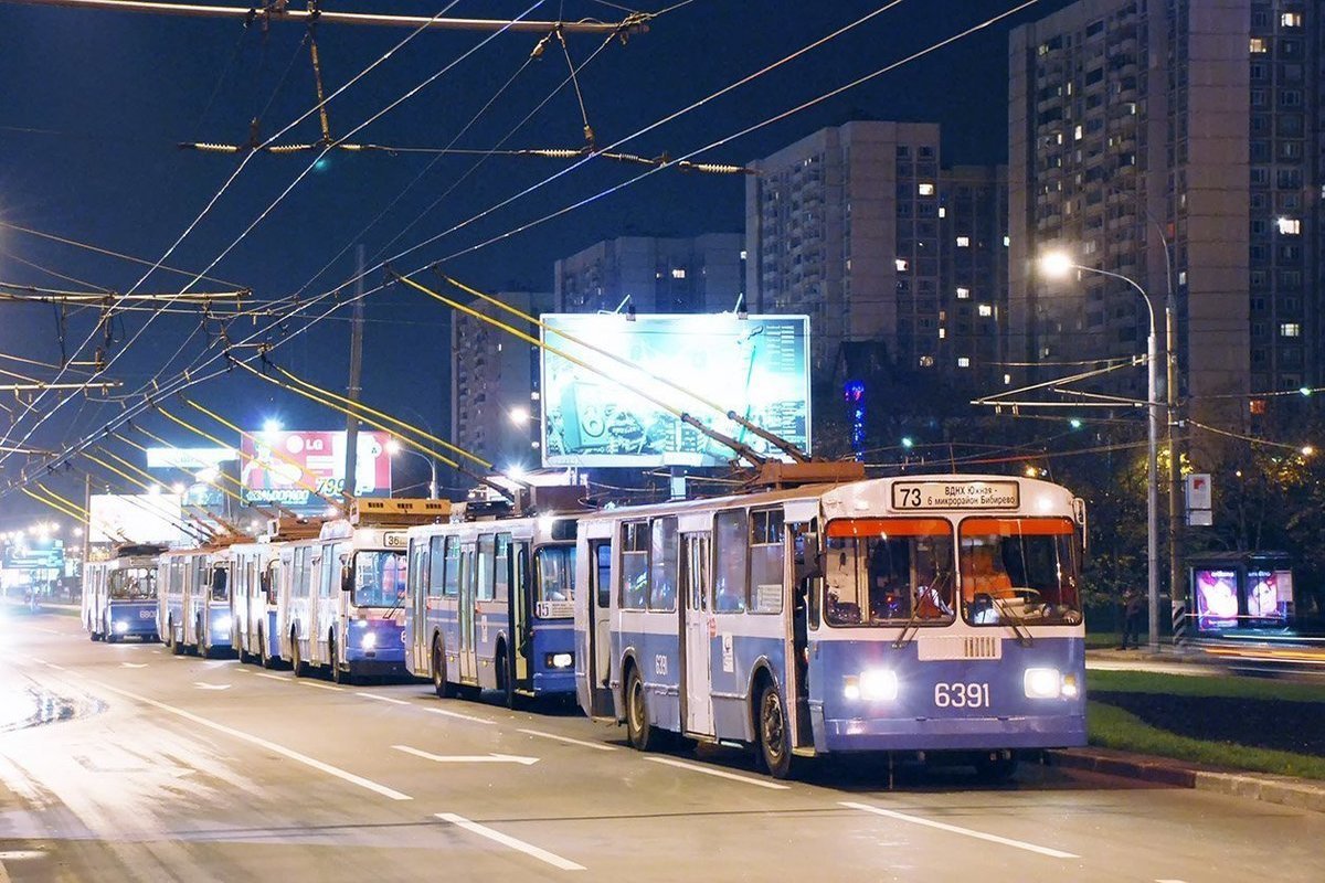 В этом году Орловскому троллейбусу отмечается 55 лет