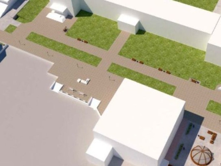 Несколько зон отдыха создадут на пешеходной улице Дежнёва в Анадыре