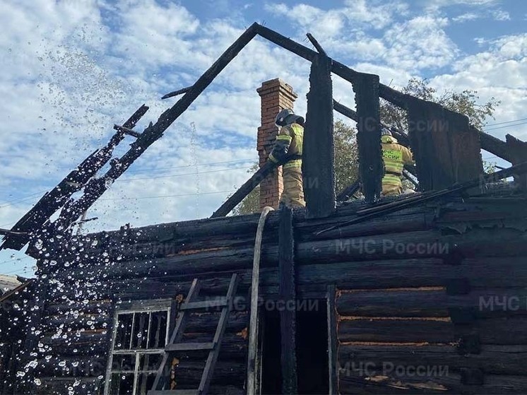 В Приангарье за сутки на пожарах пострадало два человека