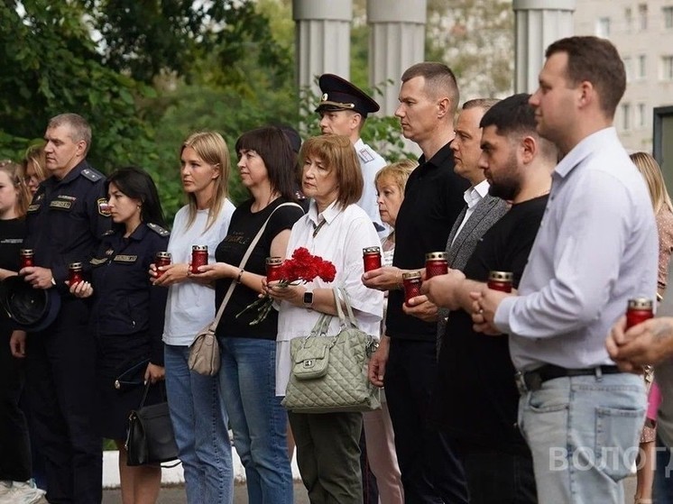 Вологжане почтили память детей, погибших на Донбассе