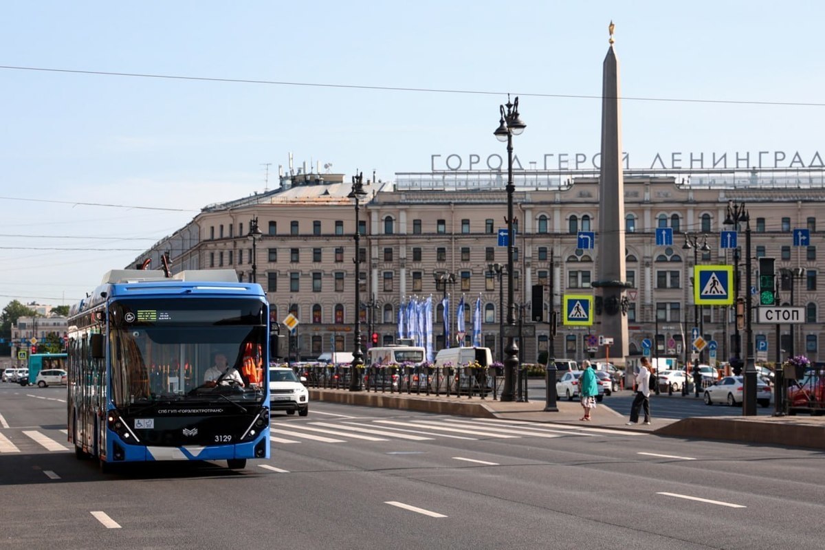 Петербуржцы поблагодарили Горэлектротранс за продление троллейбусного  маршрута №42 до Московского вокзала - МК Санкт-Петербург