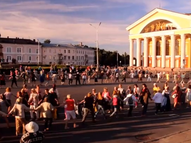 Хоровод крууга в этом году убрали с площади Петрозаводска