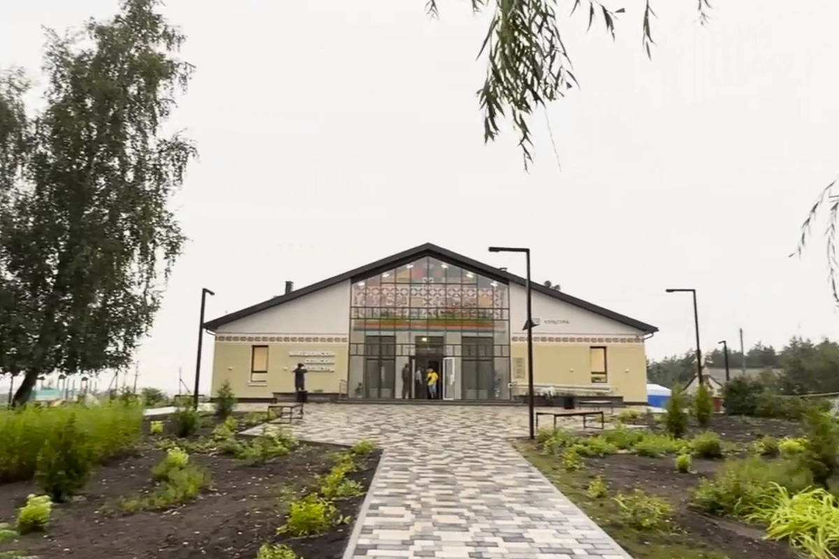Дом культуры в селе Макешкино Новооскольского округа открылся после капремонта