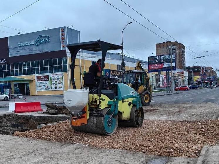 На улице Грибоедова в Рязани возобновили движение транспорта
