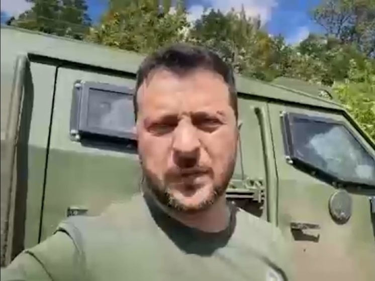 Зеленский утверждает, что на Артемовском направлении посетил передовые позиции ВСУ