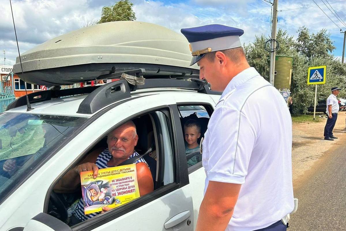 В Темрюкском районе на дорогах прошла акция «Автокресло-Детям» - МК на