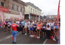 На забег в Серпухов приехали спортсмены из разных городов России