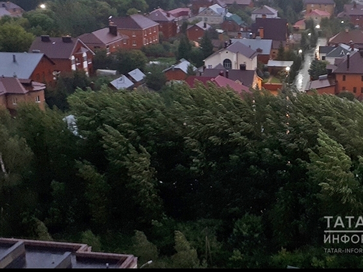 В Татарстане продолжаются восстановительные работы  после урагана
