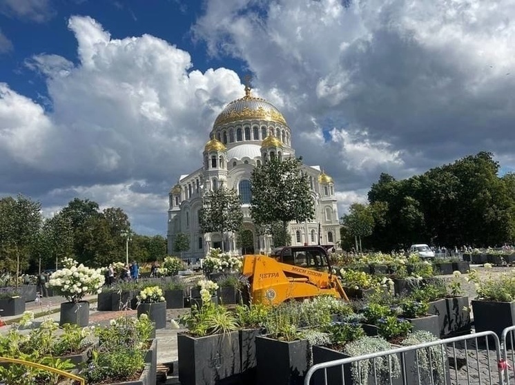 В Кронштадте откроется сад на Якорной площади в День ВМФ