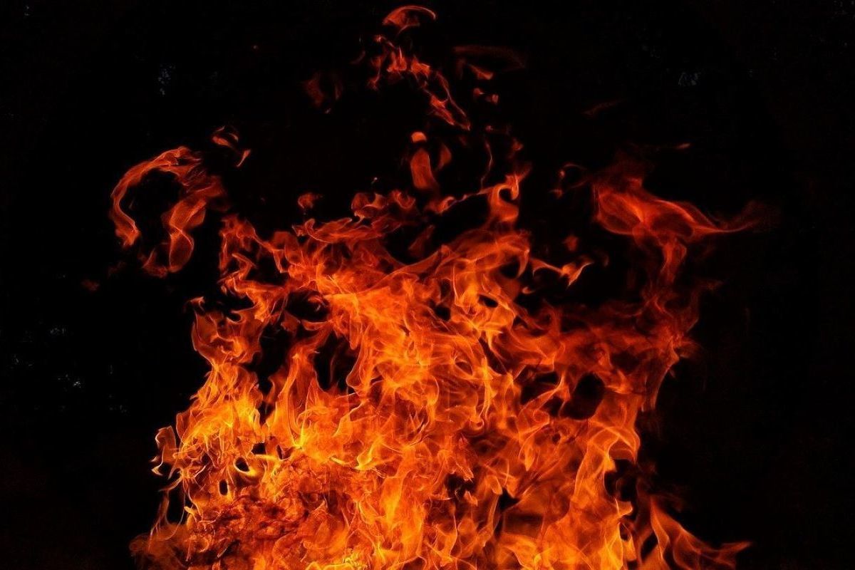 Опубликованы кадры крупного пожара в Химках