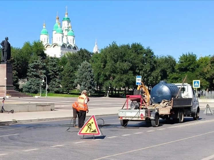 На площади Ленина восстановят ливневки
