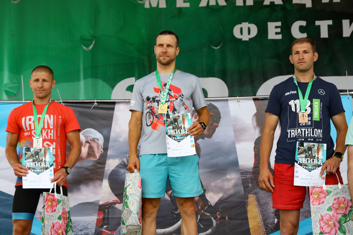 Победителем триатлона «Анива спринт 2023» стал Кирилл Смирнов из Южно-Сахалинска