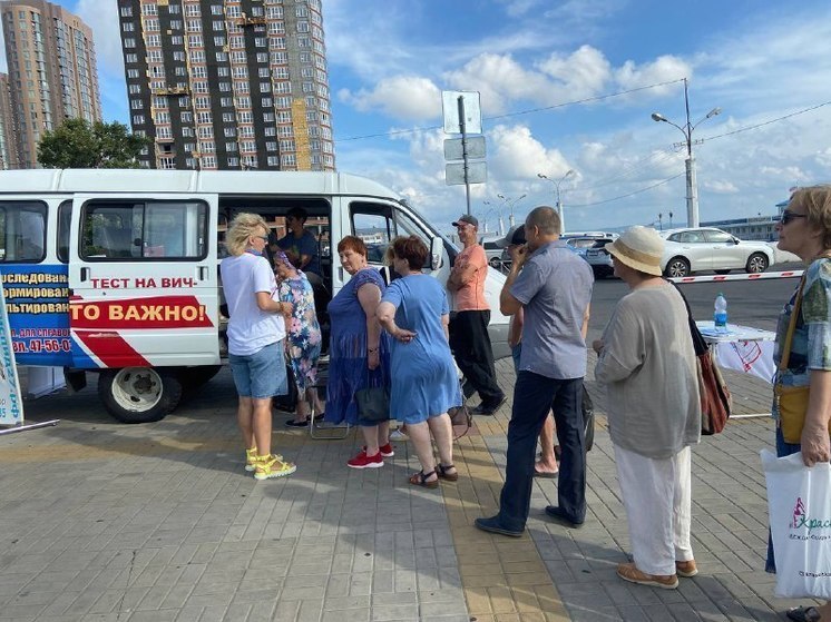 В Хабаровске во время акции выявлен случай заражения гепатитом С