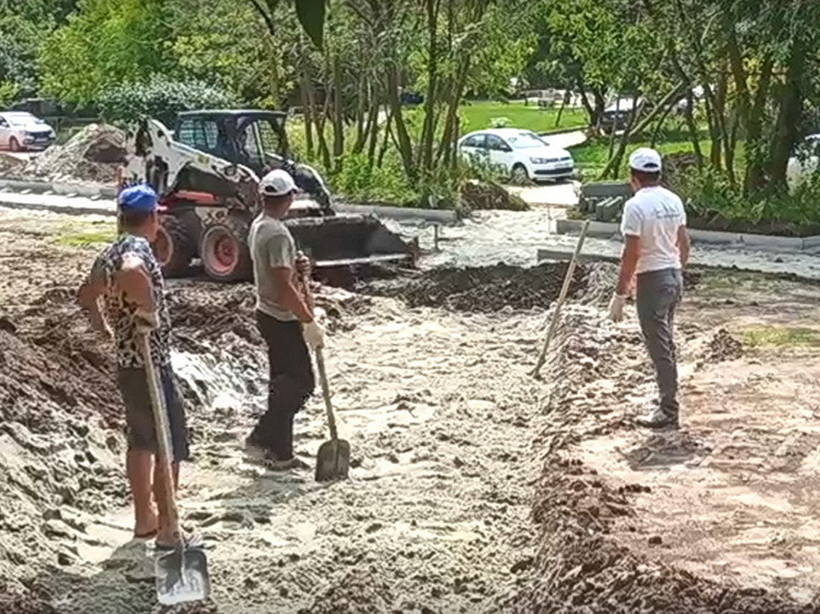 В Курске благоустроят сквер на улице Мыльникова и Майском бульваре