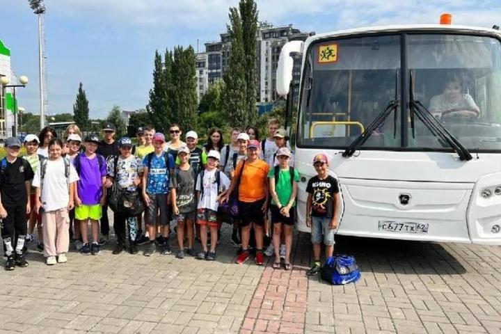 Рязанская спортшкола «Олимпиец» получила новый автобус по нацпроекту
